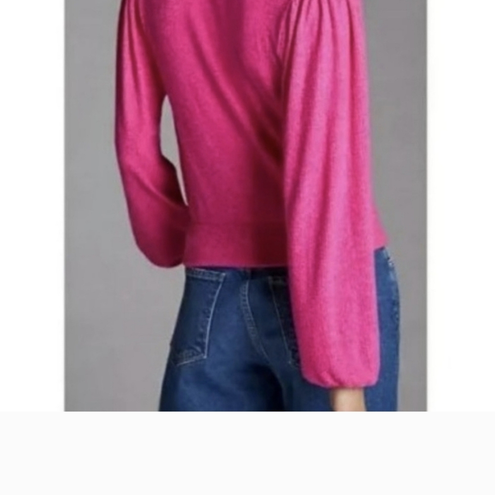 Anthropologie Amadi Rocio Faux Wrap Top Sz.XS NWT Grey - Picture 10 of 10